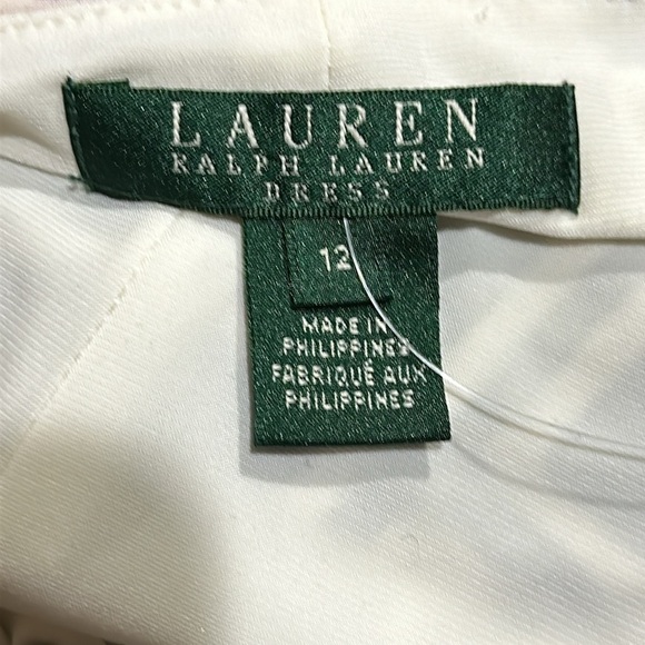 Lauren Ralph Lauren Geometric Print Essentials Dress Size 12 - NWT - Picture 5 of 7